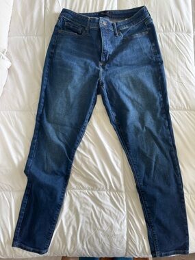 Banana Republic Curvy Skinny Dark Wash Jeans